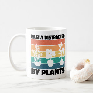 Easily Distracted By Plants Planting Love Colorful Coffee Mug