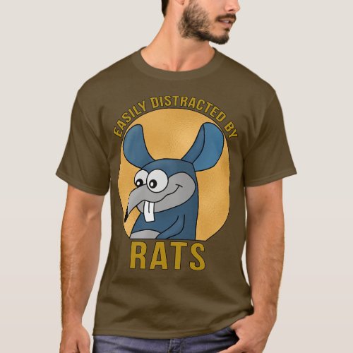 Easily Distracted By Rats T_Shirt