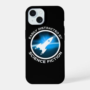 Easily Distracted By Science Fiction iPhone 15 Case