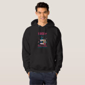Easily Distracted By Sewing Machines And Cats  Sew Hoodie (Front Full)