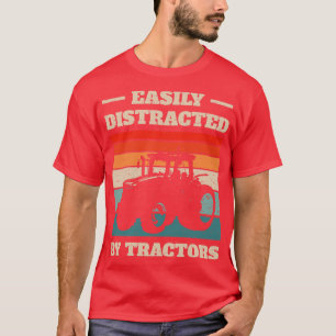 Easily Distracted By Tractors III T-Shirt