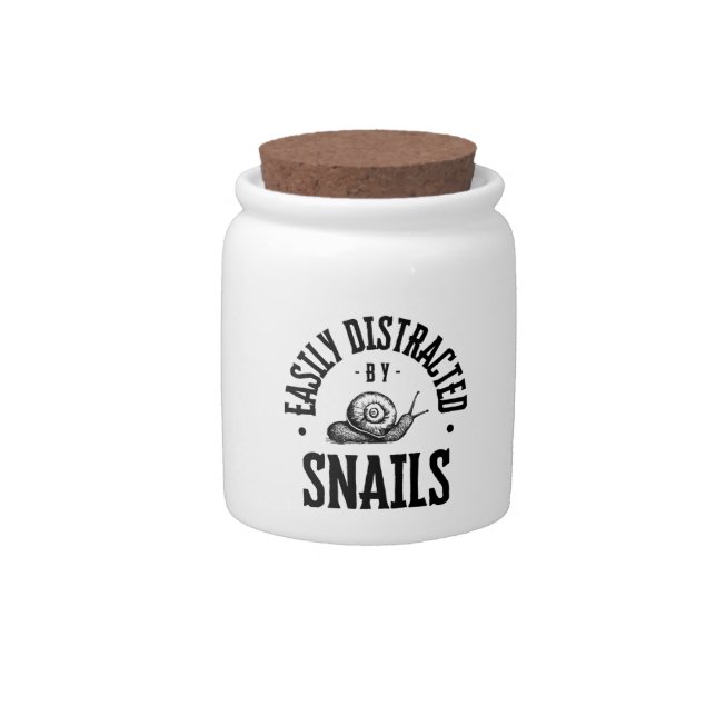 EASILY DISTRACTED CANDY JAR (Front)