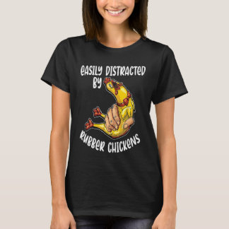 Easily Distracted Chicken Cool Bird T-Shirt
