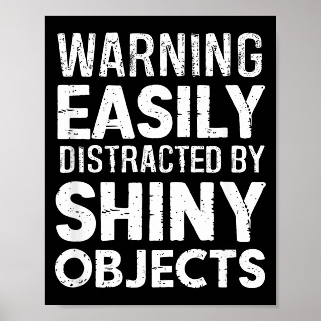 Easily Distracted Poster (Front)
