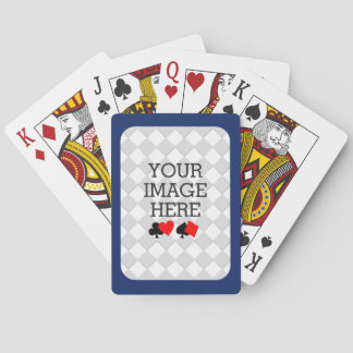 Easily Make Your Own Blue Theme Deck in One Step Poker Cards