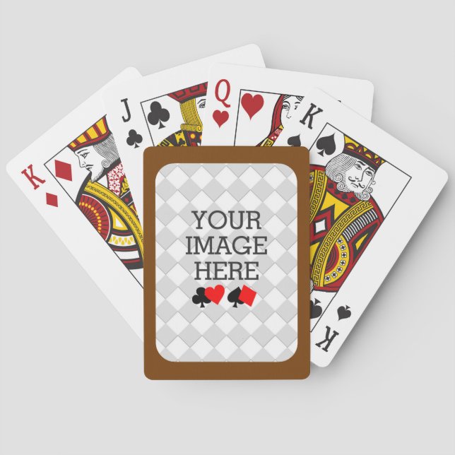 Easily Make Your Own Jumbo Index Deck in One Step Poker Cards (Back)