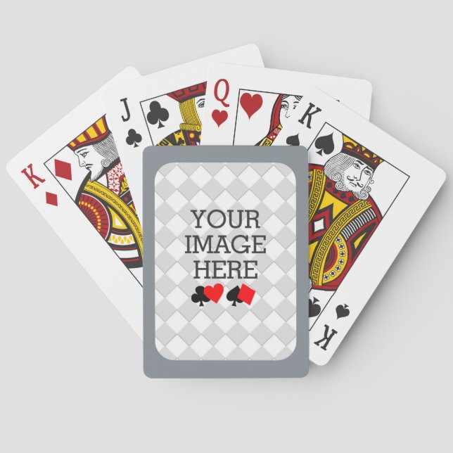 Easily Make Your Own Jumbo Index Deck in One Step Poker Cards (Back)