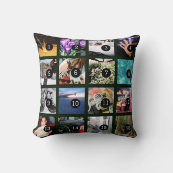 Easily Make Your Own Photo Pillow With 32 Images by AmericanStyle at Zazzle