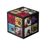 Easily Make Your Own With Twenty Of Your Photos Cube at Zazzle
