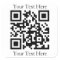 Easily Upload Your Own QR Code & Add Text