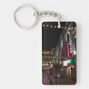 East 4th Street, Cleveland, Ohio Photo Key Chain