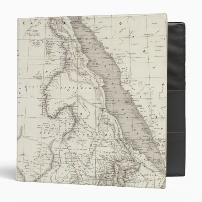 East Africa Map Binder (Front/Inside)