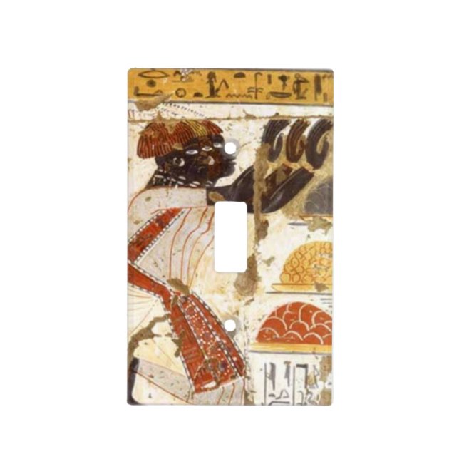 East African Antiquity Art Light Switch Cover (Front)