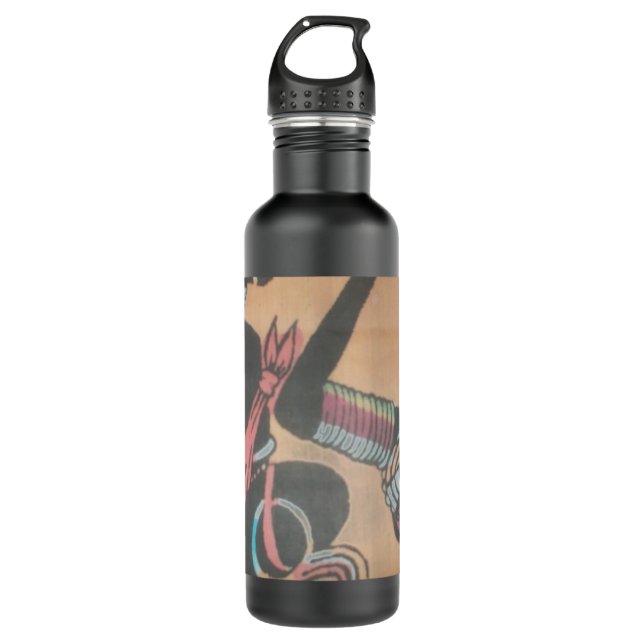 East African Maasai Hakuna Matata. Water Bottle (Front)