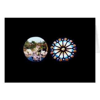 East and West Cards