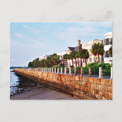 East Battery Seawall Postcard