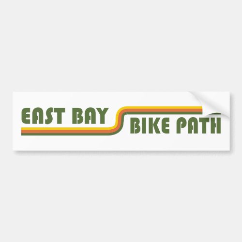 East Bay Bike Path Bumper Sticker