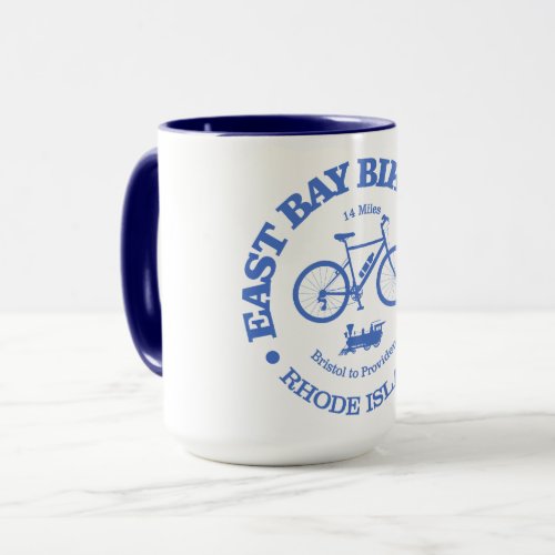 East Bay Bike Path cycling Mug