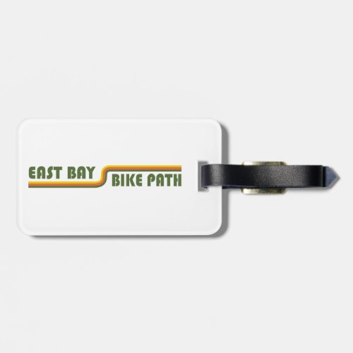 East Bay Bike Path Luggage Tag