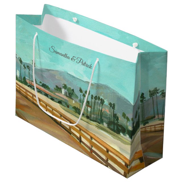East Beach Santa Barbara Gift Bag (Front Angled)