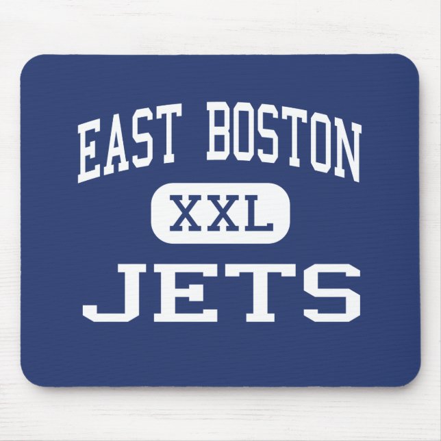 East Boston - Jets - High - East Boston Mouse Pad (Front)