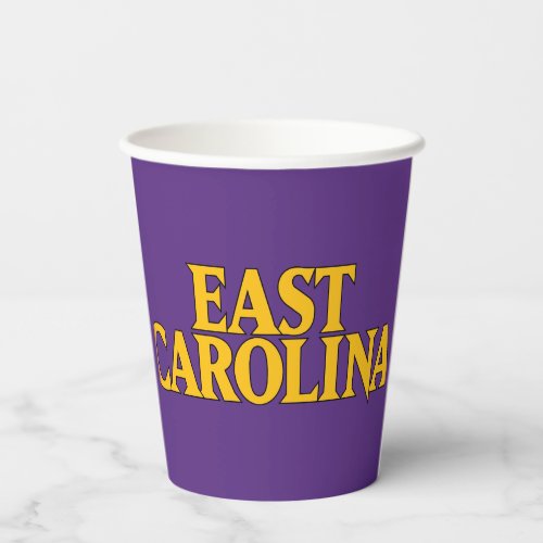 East Carolina University  East Carolina Paper Cups