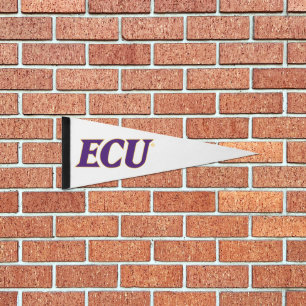 East Carolina University ECU Logo 2 Pennant Flag
