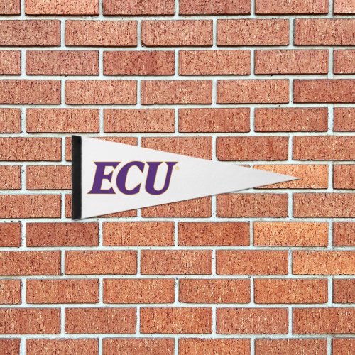 East Carolina University  ECU Logo 2 Pennant Flag