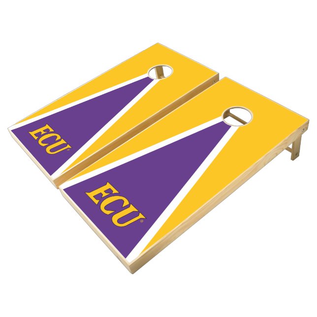 East Carolina University | ECU Logo Cornhole Set (Angled)