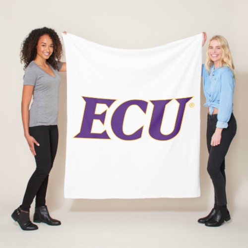 East Carolina University  ECU Logo Fleece Blanket