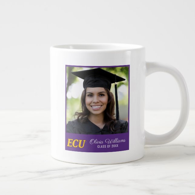 East Carolina University | ECU Logo Giant Coffee Mug (Right)