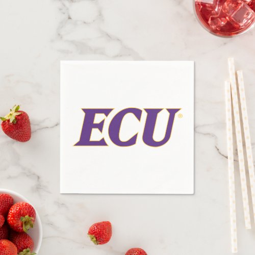 East Carolina University  ECU Logo Napkins