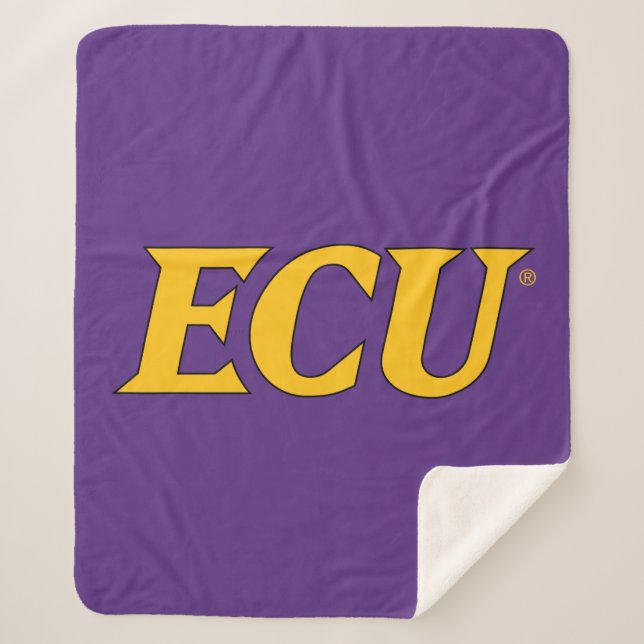 East Carolina University | ECU Logo Sherpa Blanket (Front)