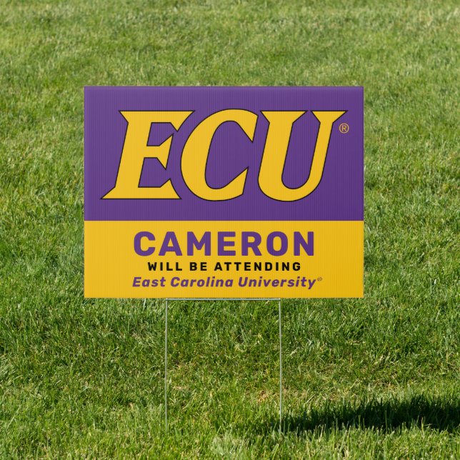 East Carolina University | ECU Logo Sign (Insitu)