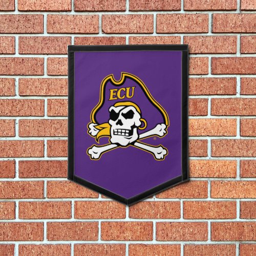 East Carolina University  ECU Pirates 2 Pennant