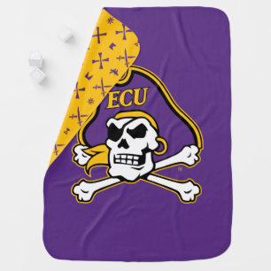East Carolina University ECU Pirates Baby Blanket