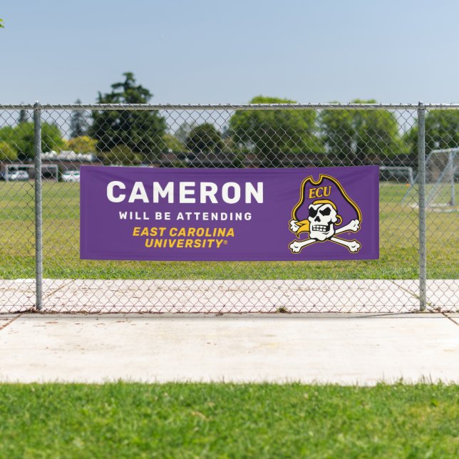 East Carolina University | ECU Pirates Banner (Insitu)