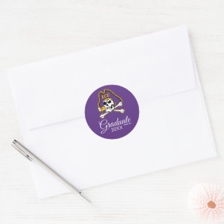 East Carolina University | ECU Pirates Classic Round Sticker