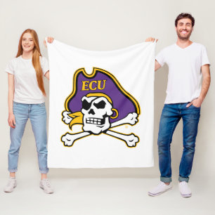 East Carolina University   ECU Pirates Fleece Blanket
