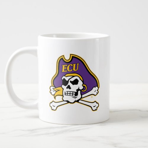 East Carolina University  ECU Pirates Giant Coffee Mug