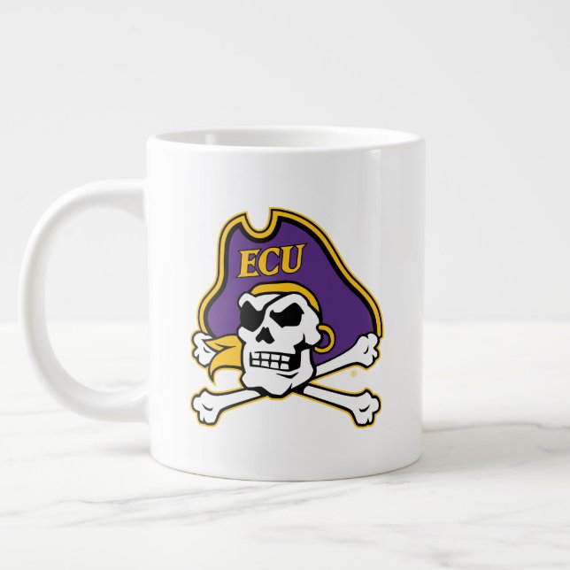 East Carolina University | ECU Pirates Giant Coffee Mug (Left)