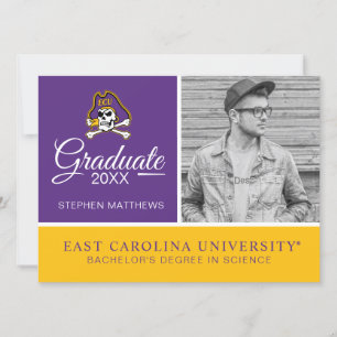 East Carolina University ECU Pirates Invitation