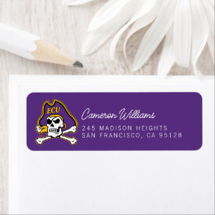 East Carolina University   ECU Pirates Label