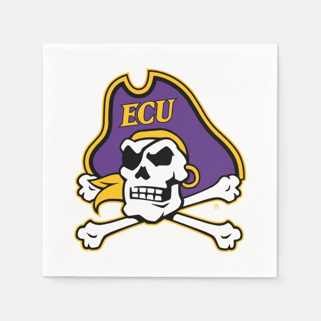 East Carolina University | ECU Pirates Napkins (Front)
