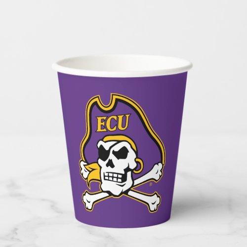 East Carolina University  ECU Pirates Paper Cups