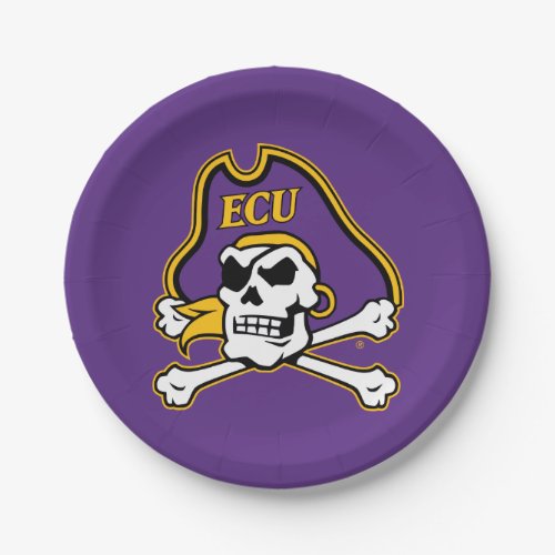 East Carolina University  ECU Pirates Paper Plates