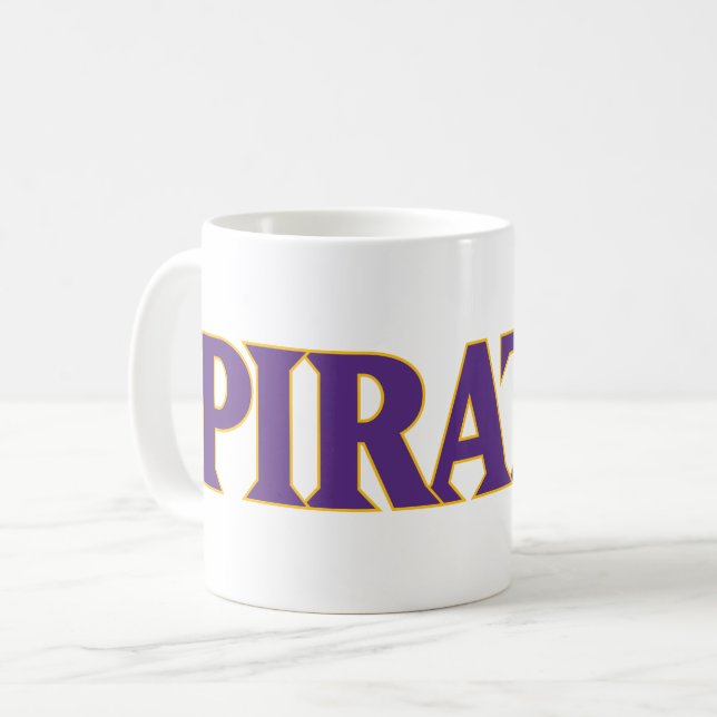 East Carolina University | Pirates Coffee Mug (Front Left)