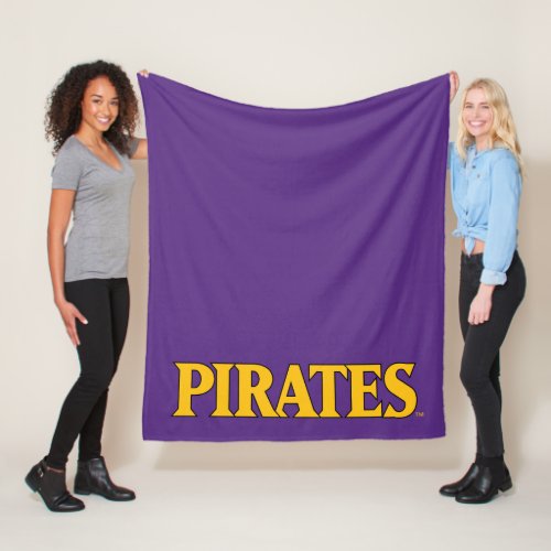 East Carolina University  Pirates Fleece Blanket