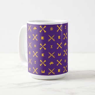 East Carolina University | Pirates Gold Pattern Coffee Mug