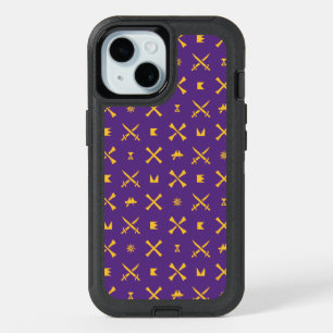 East Carolina University Pirates Gold Pattern iPhone 15 Case